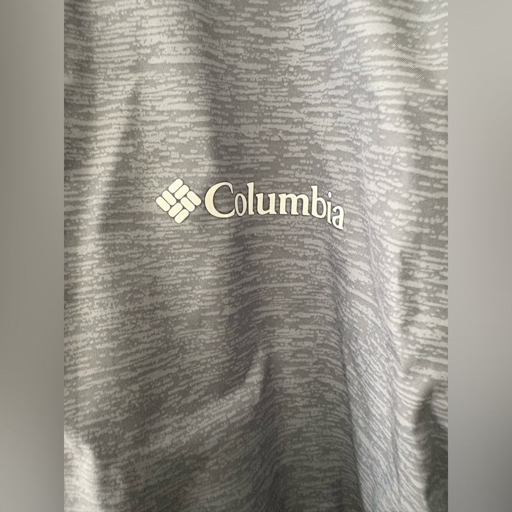 Columbia men’s omni-tech grey black hooded jacket size large mesh lined - Picture 4 of 12